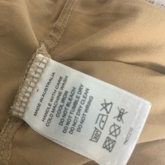 Grace Loves Lace discontinued stretch bridal midi gown ivory lace and tan liner - Picture 8 of 9